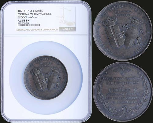 ITALY: Bronze medal (1891R) ... 