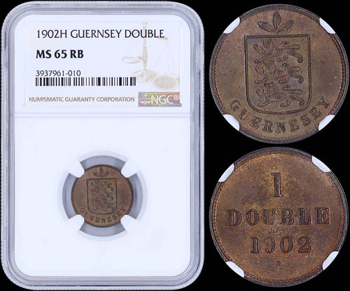 GUERNSEY: 1 Double (1902 H) in ... 