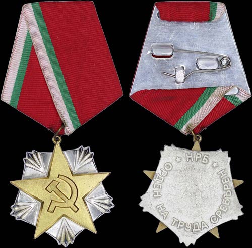 BULGARIA: Order of Labour, 2nd ... 