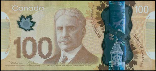 CANADA: 100 Dollars (2011) in ... 