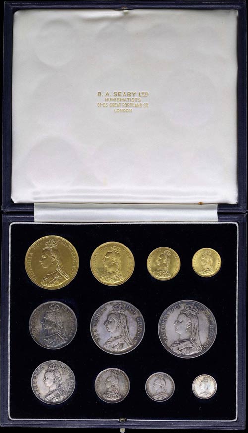 GREAT BRITAIN: Set of 11 coins ... 