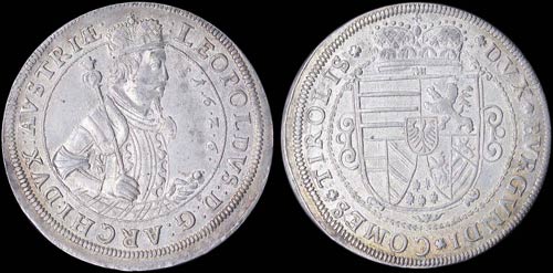 AUSTRIA: 1 Thaler (16z6) in silver ... 