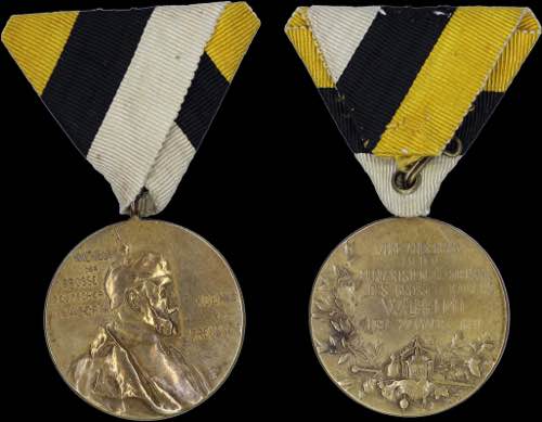 GERMANY: Memorial medal on the ... 