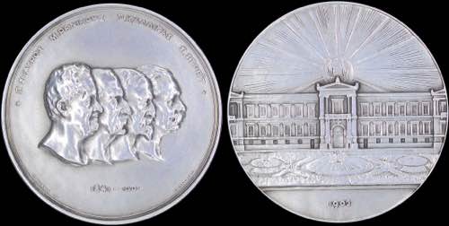 GREECE: Silver medal commemorating ... 