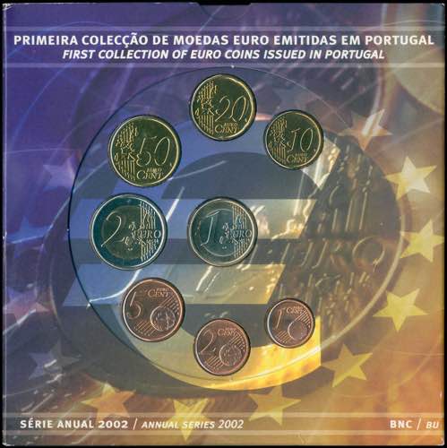 GREECE: PORTUGAL: Euro coin set ... 