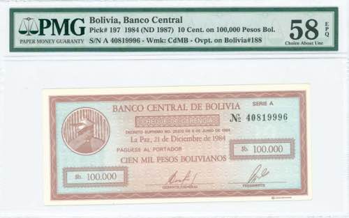 GREECE: BOLIVIA: 10 Centavos / ... 