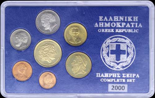 GREECE: Mintstate set (2000) ... 