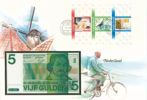 GREECE: NETHERLANDS: 5 Gulden ... 