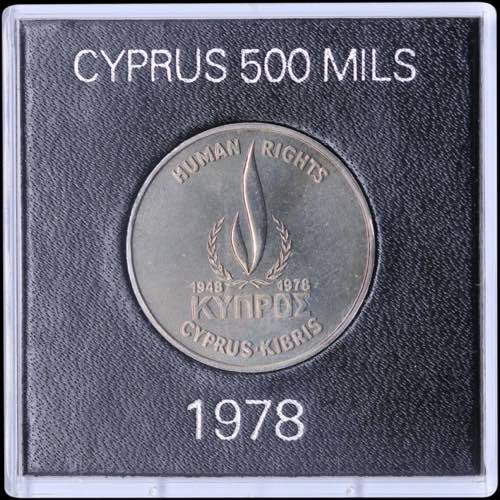 CYPRUS: 500 Mils (ND 1978) in ... 