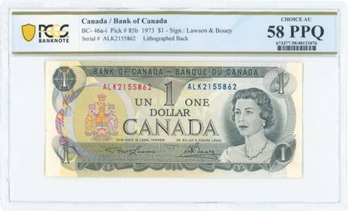 GREECE: CANADA: 1 Dollar (1973) in ... 