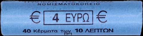 GREECE: 40x 10 Cent (2002) in ... 