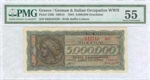  WWII  ISSUED  BANKNOTES - 5 ... 