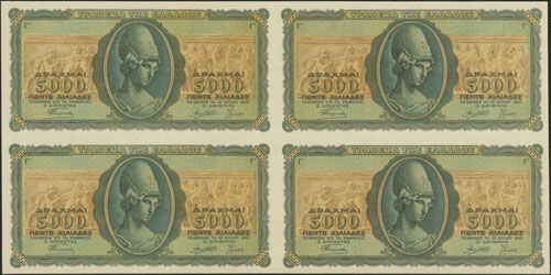  WWII  ISSUED  BANKNOTES - 5000 ... 