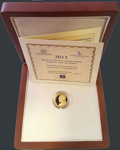 200 Euro (2013) commemorative coin ... 