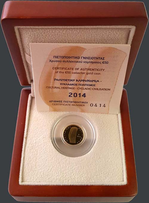 50 Euro (2014) commemorative coin ... 