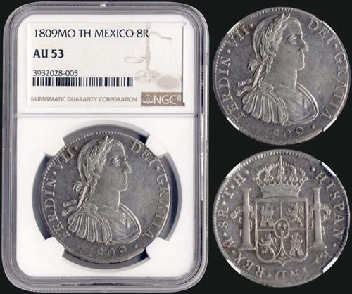 MEXICO: 8 Reales (1809 TH) in ... 