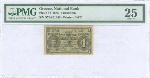 GREECE -  NATIONAL BANK OF GREECE ... 