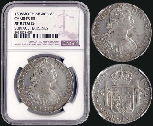 MEXICO: 8 Reales (1808 TH) in ... 