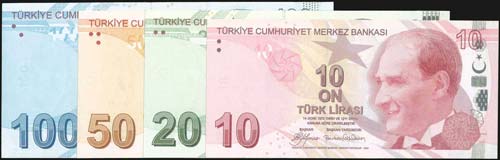 TURKEY: 10 Turk Lirasi + 20 Turk ... 