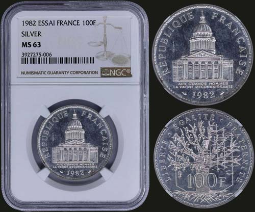 FRANCE: 100 Francs (1982) in ... 