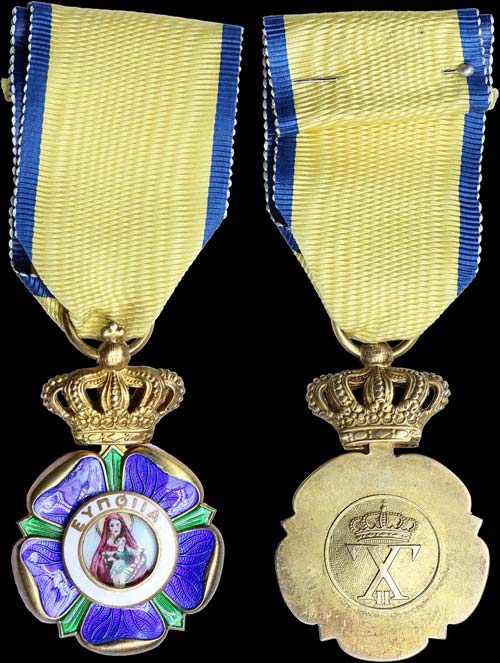GREECE: Order of Beneficence ... 
