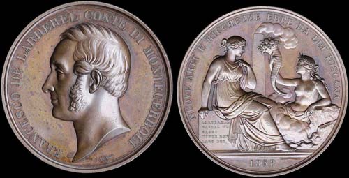 ITALY: Medal in honor of Francesco ... 