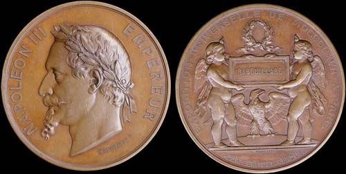 FRAΝCE: Commemorative medal in ... 