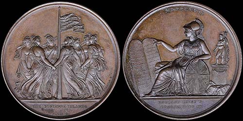 GREECE: Bronze medal (1817) ... 