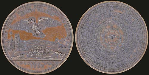 GERMANY: Copper medal 1823, by ... 