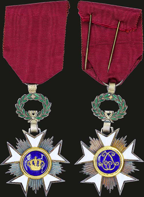BELGIUM: Order of the Crown - ... 