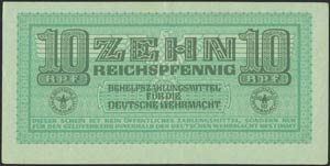  GERMAN OCCUPATION WWII - 10 Reichspfennig ... 