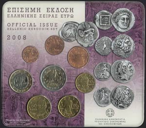 1 cent to 2 Euro (8 pieces) all in 2008 - ... 
