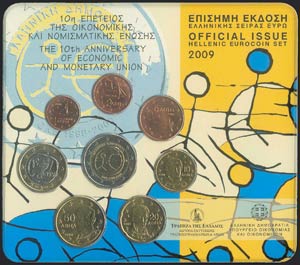 1 cent to 2 Euro (8 pieces) all in 2009 - ... 