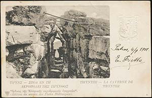GREECE: Tirynthe. Le Caverne de Tirynthe ... 