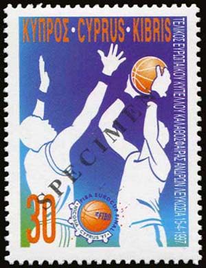CYPRUS: 1997 complete year of 14 values with ... 