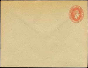 GREECE: 1894 postal envelope print 20l. ... 