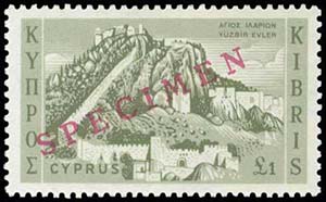 CYPRUS: 1962 Definitive issue, complete set ... 
