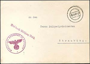 GREECE: Cover printed on flap Deutsches ... 