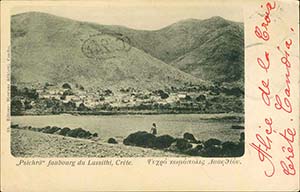 GREECE: Psichro/Lassithi early post card ... 
