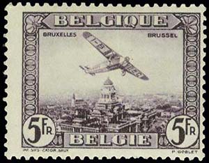 1930 Airmails, complete set of 4+1 values, ... 