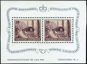 1946 Stamp exhibition m/s, u/m. (Mi. ... 