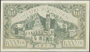  VARIOUS - GREECE: 1000 Francs (1955) in ... 