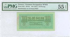  GERMAN OCCUPATION WWII - GREECE: 10 ... 