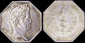 FRANCE: Silver medal commemorating the ... 