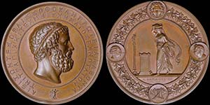 GERMANY: Bronze medal commemorating a ... 