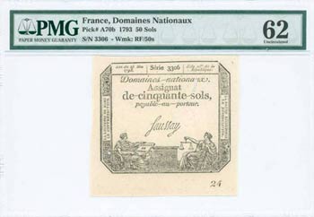 BANKNOTES OF EUROPEAN COUNTRIES - France: 50 ... 