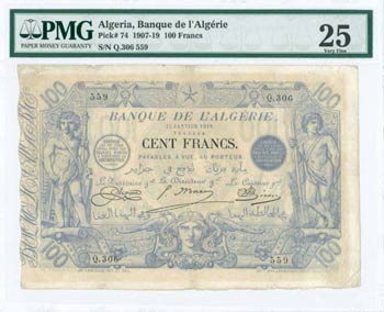 BANKNOTES OF AFRICAN COUNTRIES - ALGERIA: ... 