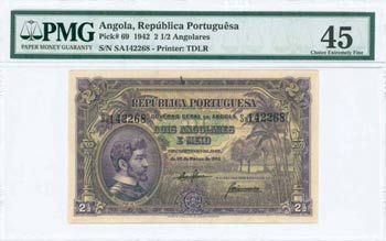 BANKNOTES OF AFRICAN COUNTRIES - ANGOLA: 2 ... 