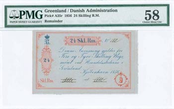 BANKNOTES OF EUROPEAN COUNTRIES - GREENLAND: ... 