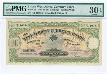 BANKNOTES OF AFRICAN COUNTRIES - BRITISH ... 